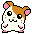 pensative Hamtaro. Link to source.